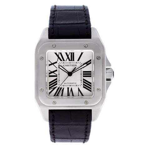 cartier square face watch|cartier square watch for men.